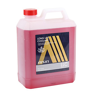 Nước Làm Mát Động Cơ Màu Đỏ AISIN Long Life Coolant 20% 4 Lít LCPM20A4LR - Nhập Khẩu Chính Hãng
