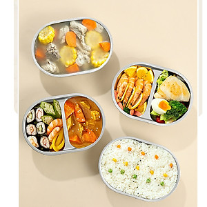 Hộp cơm cắm điện văn phòng JIDOSA JD3860 2 khay inox dung tích 1L giữ nhiệt, hâm nóng và tự nấu chín đa năng nhiều màu