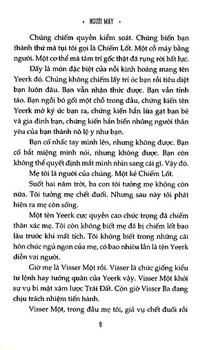 Sách Animorphs - Người Hóa Thú (Tập 10) : Người Máy