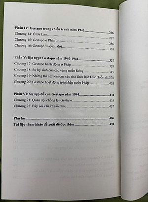 Sách : “Gestapo: Lịch sử kinh hoàng” – Jacques Delarue