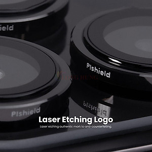 Dán Camera cường lực viền màu chống va đập Zeelot PIshield dành cho iPhone 15 Pro/15 Pro Max - Hàng chính hãng