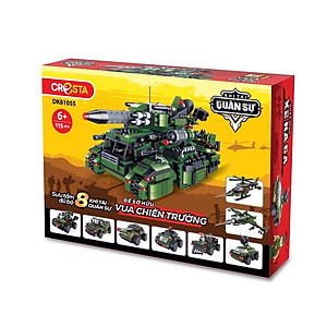 Đồ chơi: Ghép Hình Khí Tài Quân Sự - Xe Ra Đa 115 Chi Tiết DK81055