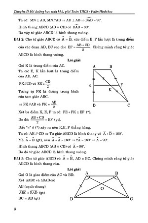 Sách Chuyên đề Bồi dưỡng học sinh khá giỏi Toán THCS phần Hình học