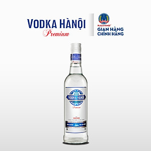 Rượu Vodka Hà Nội Premium HALICO nồng độ 33% chai 500ml không kèm hộp