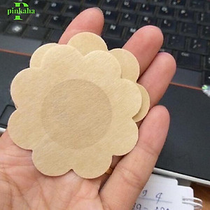 Miếng Dán Ngực Giấy Túi 10 Miếng Dán Ngực Chống Lộ Ti Khoe Vòng 1 Quyến Rũ  023