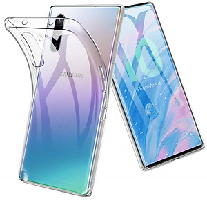 Ốp lưng silicon dẻo trong suốt Loại A cao cấp cho Samsung Galaxy Note 10