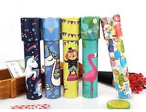 Kính vạn hoa ma thuật Đồ chơi ống nhòm cho bé (giao mẫu ngẫu nhiên)