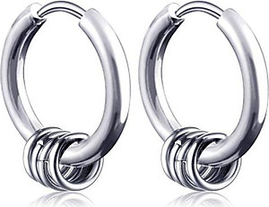 Bông tai nam nữ phối nhiều hình tròn mini phá cách