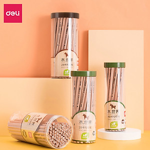  Bút chì lục giác/tam giác Deli - loại HB/2B - 30 chiếc/hộp - S941 / S943