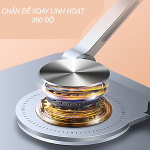 Giá Đỡ Hợp Kim Nhôm Để Bàn Xoay 360 Độ Cho Điện Thoại, Máy Tính Bảng, Iphone, Ipad L05 - Hàng chính hãng