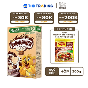Ngũ cốc ăn sáng KOKO KRUNCH DUO (Hộp 300g)