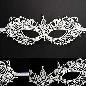 Mặt nạ ren Cosplay cho nữ - Màu trắng