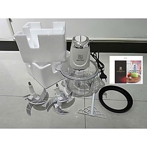 Máy Xay Thịt Đa Năng 500W, 4 Lưỡi Dao, Dung Tích 3.5L – Xay Nhanh, Tiện Lợi - HÀNG CHÍNH HÃNG MINIIN