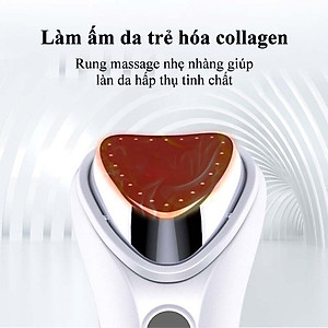 Máy Massage Mặt Cầm Tay Mini Kiêm Máy Di Tinh Chất Nóng Lạnh Ion Giúp Đẩy Đẩy Dưỡng Chất Đẩy Tế Bào Chết Chăm Sóc Sắc Đẹp Chị Em Hiệu Quả Máy Rửa Mặt Kết Hợp Đẩy Tinh Chất Hiệu Quả