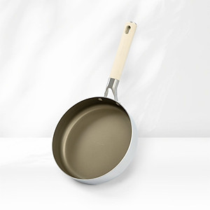 Chảo Titanium Aura Haatz HTA726 Size 26cm, inox 316, Chống Dính Tự Thân, Bền Bỉ, Dùng Cho Mọi Loại Bếp - Hàng Chính Hãng