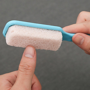 Combo Khăn tắm kỳ lưng Nhật Bản Whip's Kokubo + Bàn chà gót chân Ag+ Jabu  Made in Japan