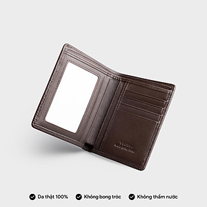 Ví nam da bò Trita ( Thời trang nam dáng đứng da bò cao cấp - Ví da RVN18 )
