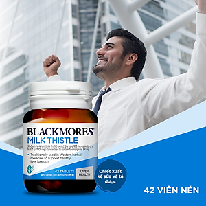 Viên Uống Hỗ Trợ Bảo Vệ Và Phục Hồi Tế Bào Gan Blackmores Milk Thistle Lọ 42 Viên
