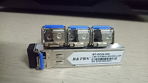 Modul quang 1.25G BTON  BT-OC24-20A ( 1 sợi đầu A 1310/1550nm 20KM- Hãng: BTON) Hàng Nhập Khẩu