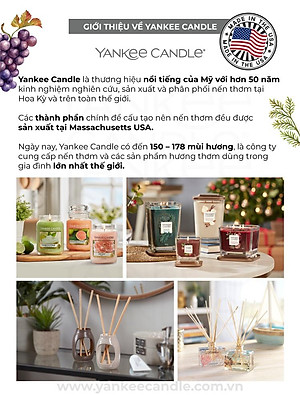 Nến hũ Yankee Candle size L - Farm Fresh Peach (623g)