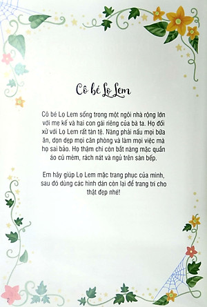 Sách Sticker Dolly Dressing - Dán Hình Sáng Tạo Trang Phục Búp Bê - Cô Bé Lọ Lem