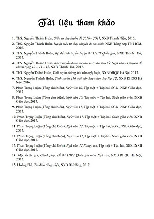 Sách Chiến Thắng Kì Thi THPT Quốc Gia 2018 Môn Ngữ Văn