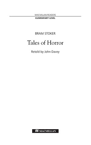 Sách Tales of Horror: Elementary Level (Macmillan Readers)