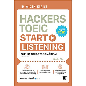 Trạm Đọc Official | Hackers Toeic Start Listening (30 Phút Tự Học TOEIC Mỗi Ngày)