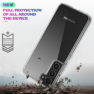 Ốp lưng silicon dẻo siêu mỏng 0.6mm cho Samsung Galaxy S22 Plus hiệu Ultra Thin độ trong tuyệt đối - Hàng nhập khẩu