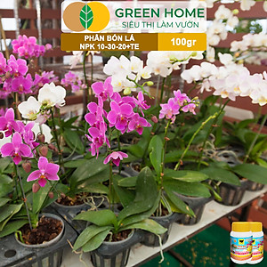 Phân Bón Lá Đầu Trâu MK 501-701-901, GreenHome,Chai 100GR,Đặc Biệt Dành Cho Hoa Lan Và Cây Cảnh
