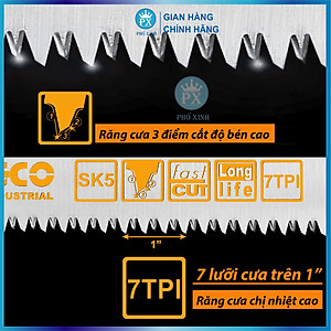 Cưa cành cầm tay INGCO HPS3008 12"