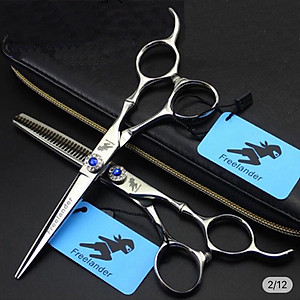 Kéo Tỉa Tóc Chuyên Nghiệp Freelander Mắt Xanh Ngọc Dành Cho BARBER