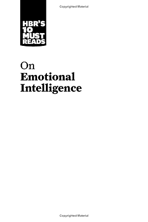 Sách Harvard Business Review's 10 Must Reads On Emotional Intelligence