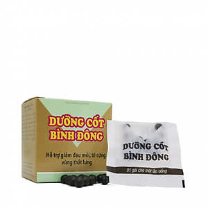 Dưỡng Cốt Bình Đông - Giúp giảm đau thần kinh tọa, giảm đau nhức xương khớp - hộp 60 viên nang