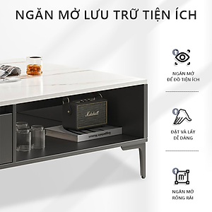 Bàn trà sofa cao cấp phong cách Scanvadia thương hiệu IGA - GP296