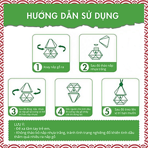 Tinh Dầu Sả Chanh Treo Xe TOKI MORI Xuất Khẩu Nhật Bản (10ml) 100% Thiên Nhiên, An Toàn Cho Trẻ, Xông Phòng, Khử Mùi, Thơm Xe, Chống Ói, Kháng Khuẩn