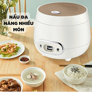 Nồi Cơm Điện Mishio MK233 size 0.8L nấu cơm ngon - Hàng chính hãng