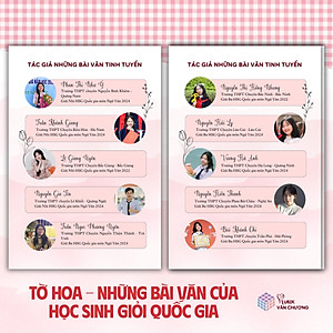 Sách Tờ Hoa - Những Bài Văn Của Học Sinh Giỏi Quốc Gia