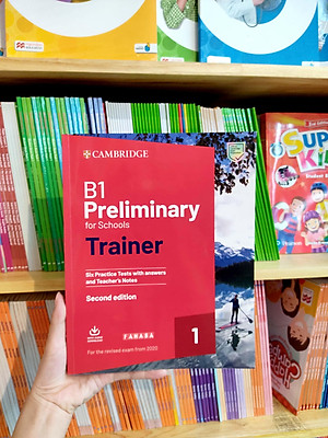 B1 Preliminary for Schools Trainer 1 for the Revised 2020 Exam Six Practice test With Answers and Teacher's Notes With Downloadable Audio