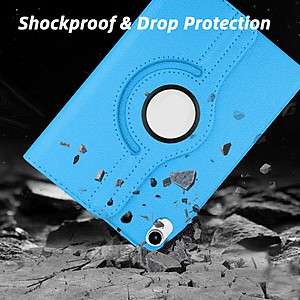 Case bao da xoay 360 độ cho iPad Gen 10 10.9 inch 2022 / Gen 11 A16 2025 hiệu HOTCASE chống sốc cực tốt, bảo vệ toàn diện, trang bị tính năng smartsleep - Hàng nhập khẩu