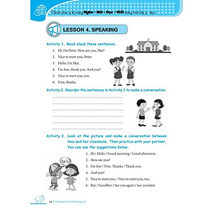 Sách Chinh Phục 4 Kỹ Năng Tiếng Anh Nghe - Nói - Đọc - Viết (Lớp 3 - Tập 1)