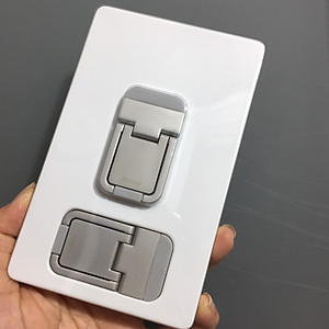 Đế nâng laptop hỗ trợ tản nhiệt dạng xếp dán thân máy Baseus SLIM KICKSTAND - Hàng chính hãng