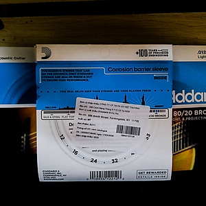 Dây Đàn Guitar Acoustic D'Addario EJ11