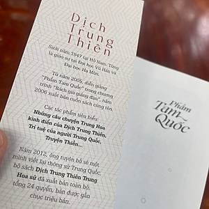 Sách Phẩm Tam Quốc