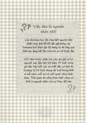 Tuổi Dậy Thì - Từ “Cô Bé" Đến "Cô Nàng"