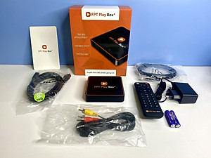 Android Tivi Box FPT Play Box 2GB Hệ Điều Hành Android TV 10 Hỗ Trợ 4K Tích Hợp Điều Khiển Bằng Giọng Nói,chuột không dây - Hàng Chính Hãng