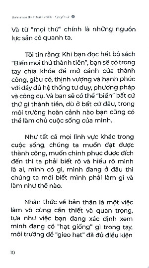 Biến Mọi Thứ Thành Tiền - Quyển 2 - Ứng Dụng Tư Duy Tạo Ra Tiền Giúp Bạn Thành Công Giàu Có Và Hạnh Phúc