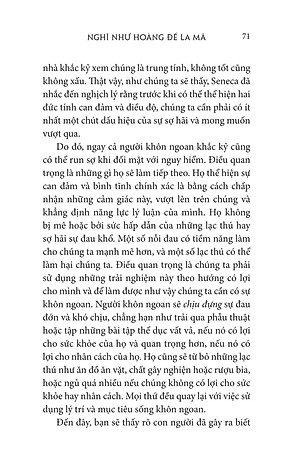 Sách Nghĩ Như Hoàng Đế La Mã - Triết Lý Khắc Kỷ Của Marcus Aurelius