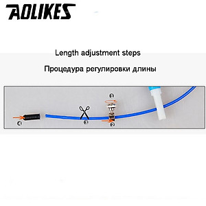 Dây nhảy thể dục lõi thép AOLIKES A-3201 Sport Jump Rope
