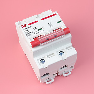 Bộ ngắt mạch tự động LW MCB DC 2P 1000V Cầu Dao Chuyên Dụng Cho Điện Năng Lượng Mặt Trời